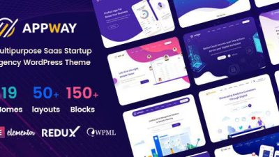 Appway v3.0.0 Saas & Startup WordPress Theme + RTL