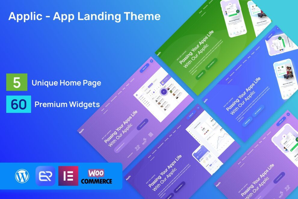 Applic Nulled - App Landing WordPress 主题下载