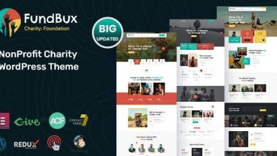 Fundbux v1.5.0 – Charity & Fundraise WordPress Theme
