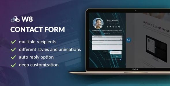 W8 Contact Form – WordPress Contact Form Plugin v.1.5.9