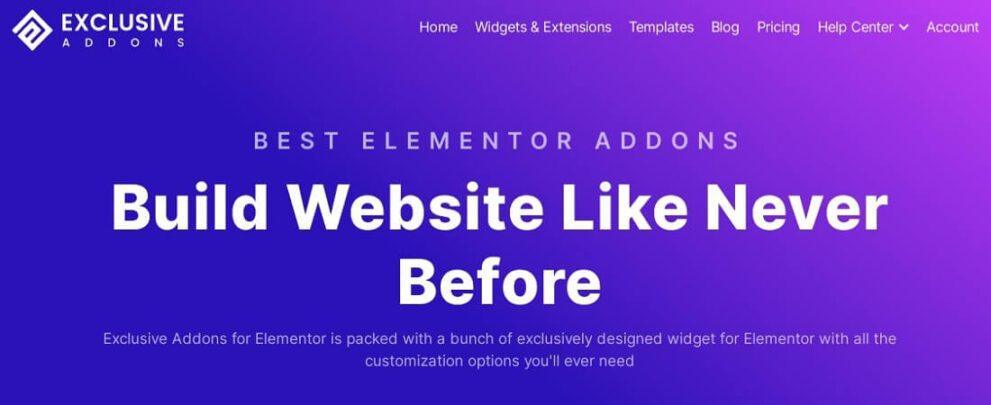 Exclusive Addons Pro for Elementor破解版下载