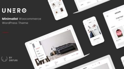 Unero v1.9.7 – Minimalist AJAX WooCommerce WordPress Theme