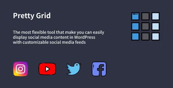 Pretty Grid – WordPress Social Feed Gallery Plugin v.1.0.2