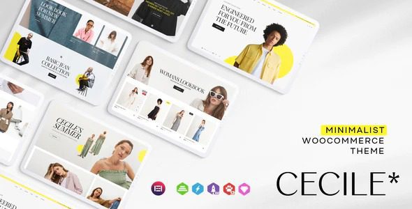 Cecile Nulled Minimalist WooCommerce 主题下载
