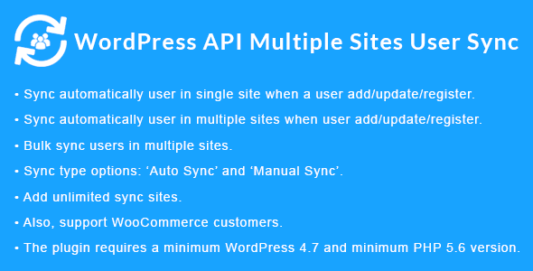 v.1.5.1 – WordPress API Multiple Sites User Sync