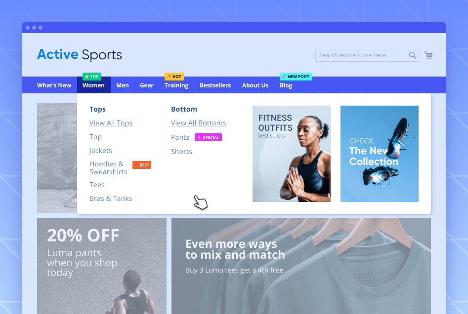 Amasty Mega Menu Pro v2.3.0