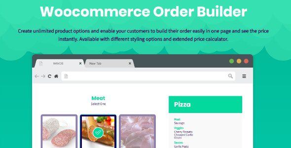 WooCommerce Order Builder Combo Products & Extra Options v1.1.5