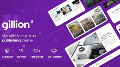 Gillion v4.3.1 – Multi-Concept Magazine, News, Review WordPress Theme