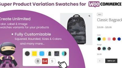 Super Product Variation Swatches v.2.1 for WooCommerce