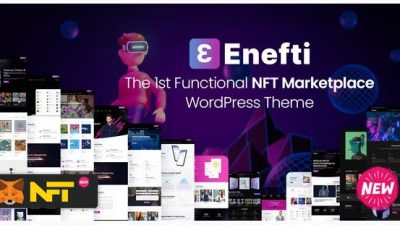 Enefti - NFT Marketplace Theme Nulled