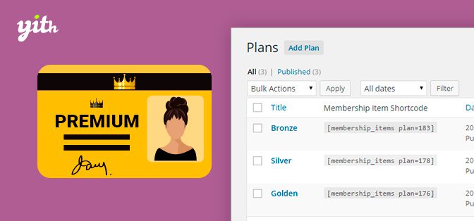 YITH WooCommerce Membership Premium破解版下载