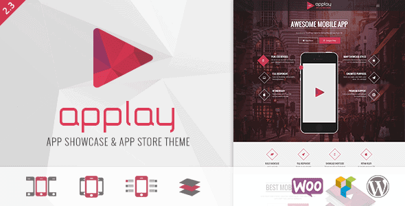 Applay 3.7 WordPress App Showcase & App Store Theme
