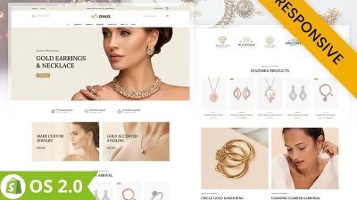 Goldnus Nulled Jewellery Store Shopify 2.0 主题 Shopify 主题免费下载