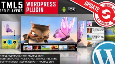HTML5 Video Player WordPress Plugin v5.3.4 Download