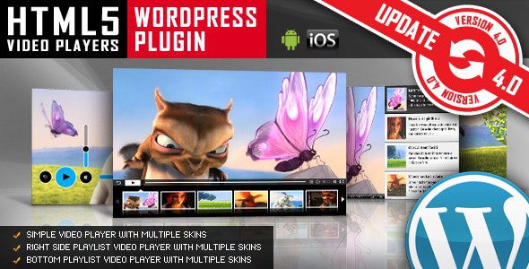 HTML5 Video Player WordPress Plugin v5.3.4 Download