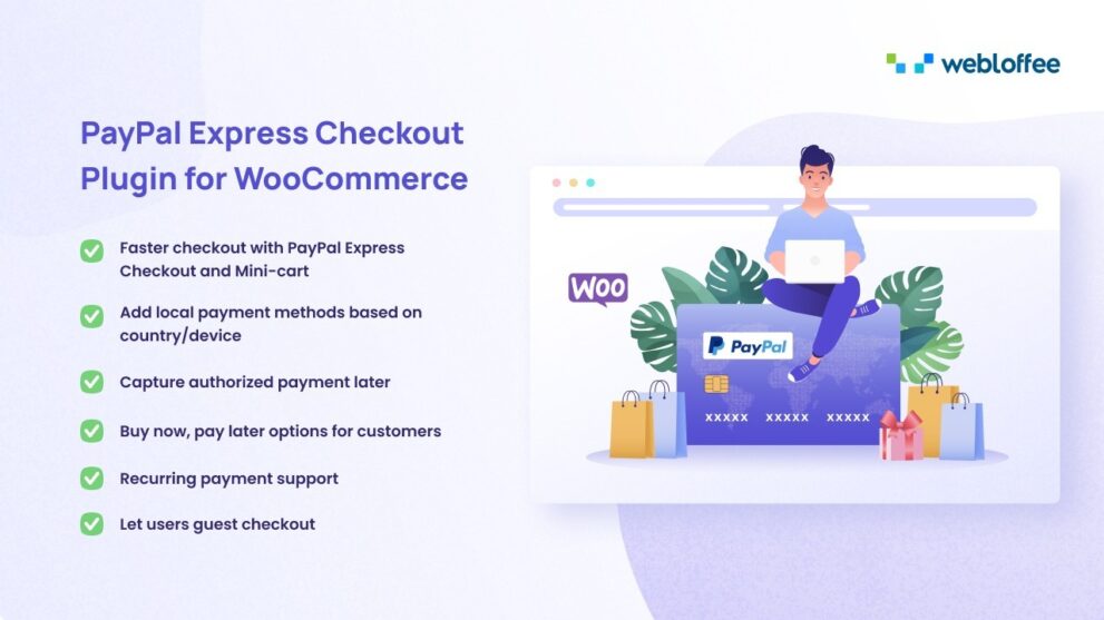 WooCommerce 的 PayPal Express Checkout 支付网关 无效 webtoffee 免费下载