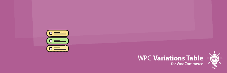 WPC Variations Table for WooCommerce v3.2.2