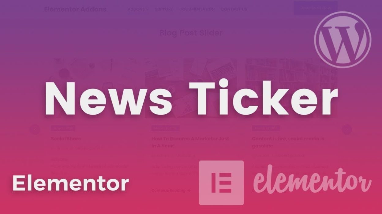News-Ticker-For-Elementor-下载