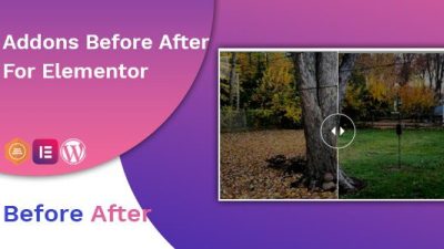 v1.0.1 Before After Image Slider Elementor Addon