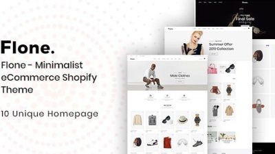 Flone v.2.0.8 Minimal Shopify Theme