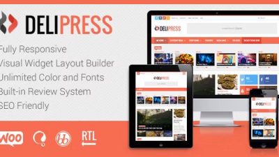 DeliPress v3.9 – Magazine and Review WordPress Theme