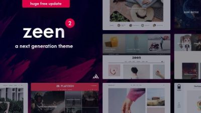Zeen v.4.2.4 Next Generation Magazine WordPress Theme