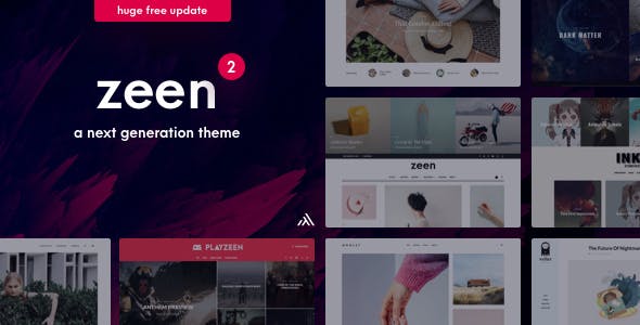 Zeen v.4.2.4 Next Generation Magazine WordPress Theme
