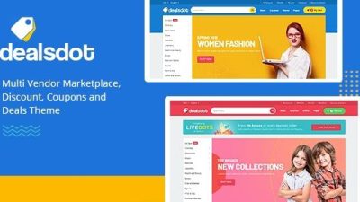 Dealsdot v.1.7.6 Multi Vendor Marketplace Theme