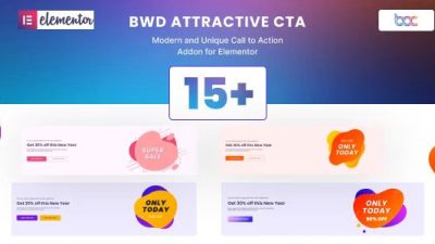 BWD Call to Action addon for elementor v1.0