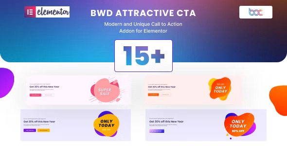 BWD Call to Action addon for elementor v1.0
