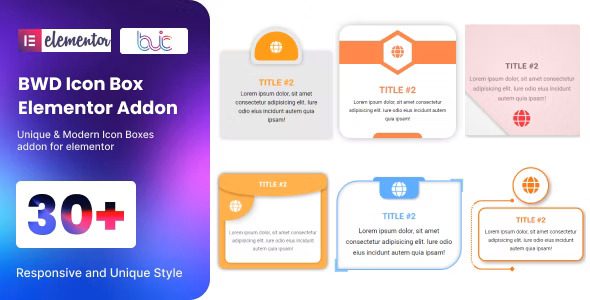 BWD Icon Box addon for elementor v1.0