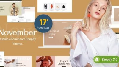 November – Multipurpose Sections Shopify Theme v.2.0