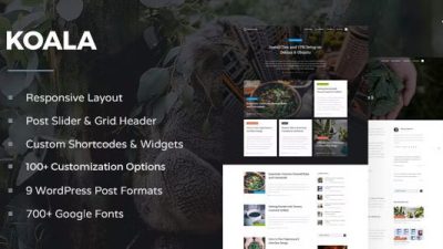 Koala v4.1.1 – Responsive WordPress Blog Theme
