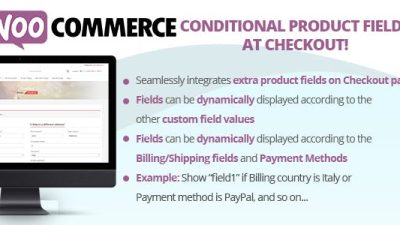 WooCommerce Conditional Product Fields at Checkout v5.7
