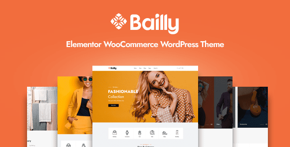 Bailly v1.0.1 – Elementor WooCommerce WordPress Theme
