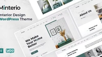 Minterio v1.2.0 – Interior Design WordPress Theme