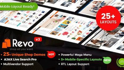 Revo v.4.0.14 – Multipurpose Woo WP Theme