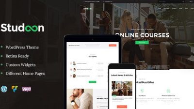 Studeon v1.1.7 An Education Center & Training Courses WordPress Theme