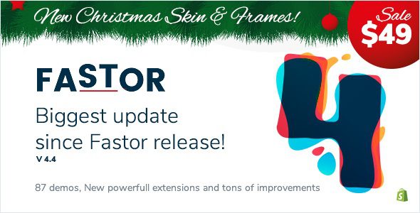 Fastor v5.2.1 – Multipurpose Shopify Sections Theme