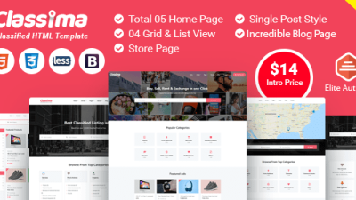 [Fixed*] Classima v2.1.10 Classified Ads WordPress Theme