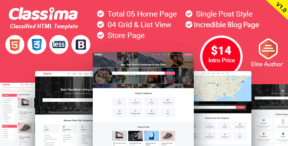[Fixed*] Classima v2.1.10 Classified Ads WordPress Theme