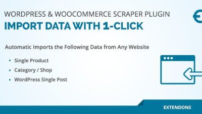 WordPress & WooCommerce Scraper Plugin, Import Data from Any Site v1.0.3