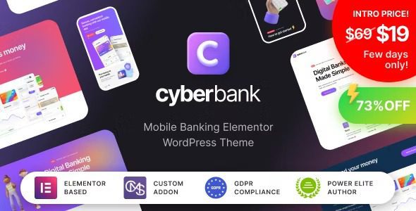 [Fixed*] Cyberbank v1.0.2 Business and Finance WordPress Theme