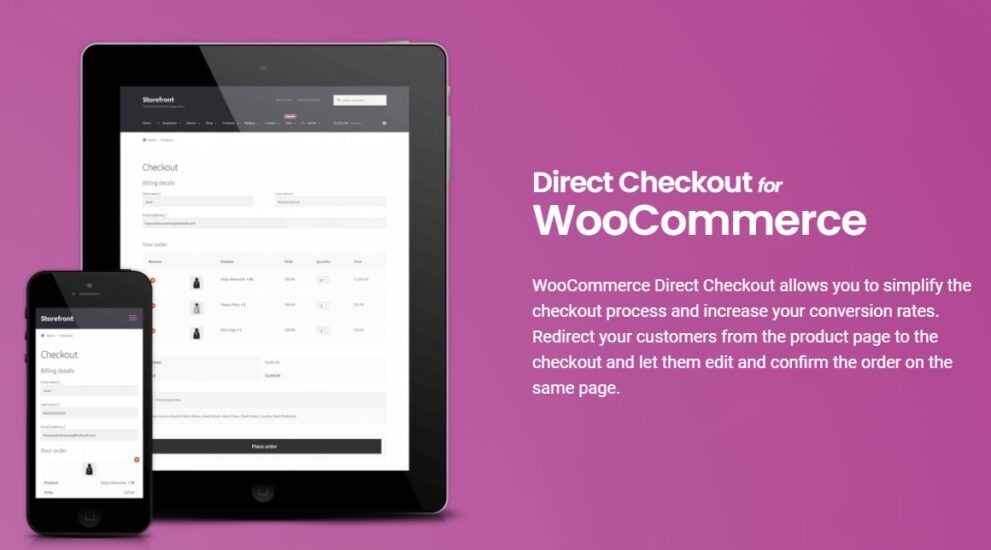 Direct Checkout for WooCommerce Premium v.2.4.2 [QuadLayers]