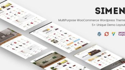 Simen v.4.0 – MultiPurpose WooCommerce WordPress Theme