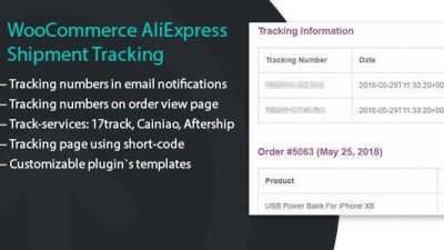 WooCommerce AliExpress Shipment Tracking v1.1.11 Download
