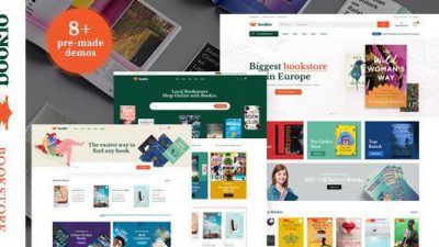 Bookio v.1.0.5 Book Store WooCommerce WordPress Theme