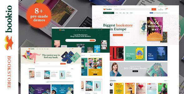 Bookio v.1.0.5 Book Store WooCommerce WordPress Theme