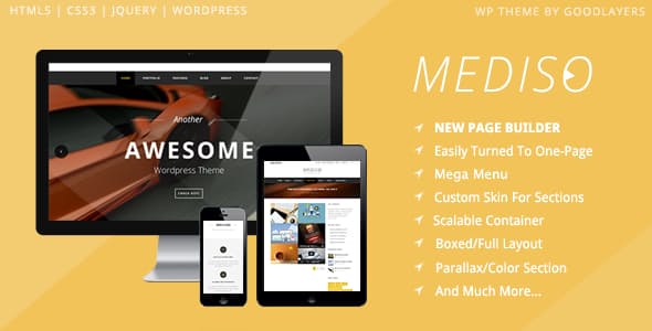 v.1.3.6 Mediso Corporate One-Page Blogging