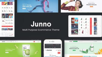 Junno v.1.0.4 Multipurpose WooCommerce WordPress Theme Download